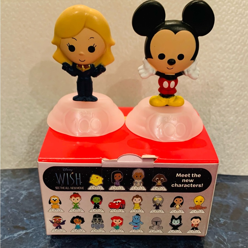 McDonalds Happy Meal Disney 100 - Mickey Mouse and Captain Marvel